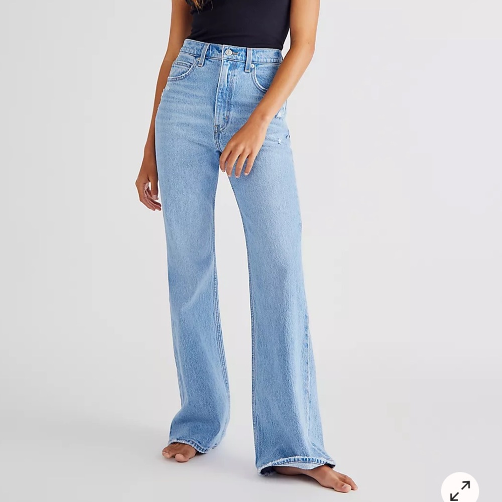 Barely Worn Levi's 70's High-Rise Flare Jeans